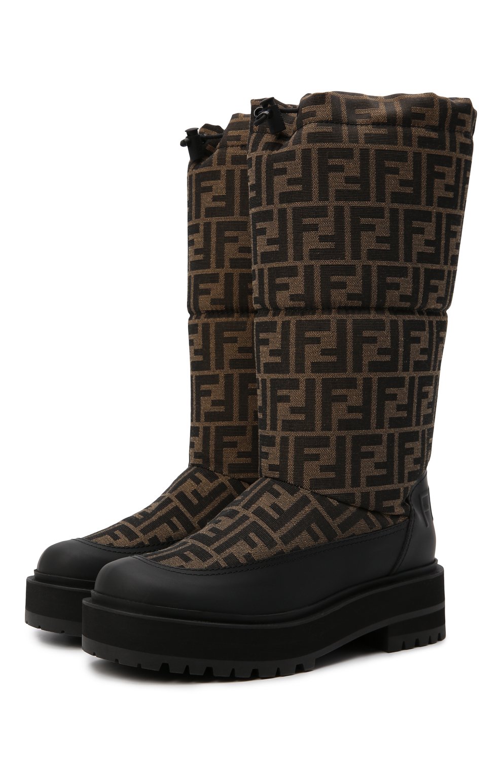 Текстильные сапоги FENDI, арт. 8U8182 AHGK, фото 1