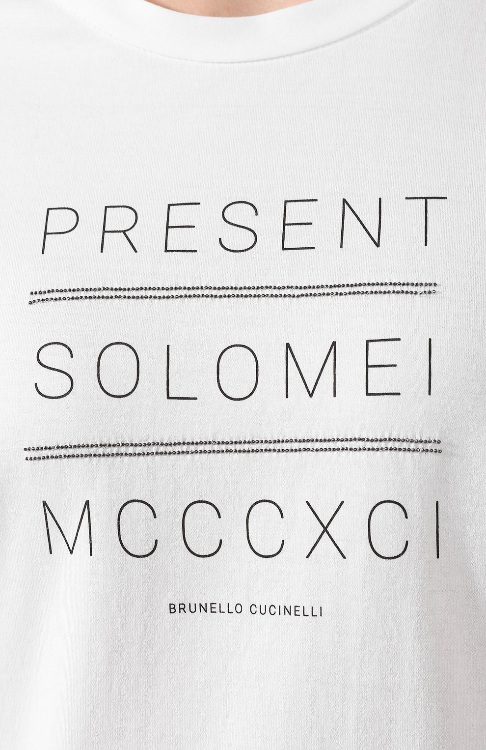 Хлопковая футболка BRUNELLO CUCINELLI, арт. M0045BS530, фото 5