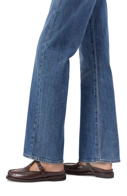 Женские кожаные лоферы BRUNELLO CUCINELLI, арт. MZVNG2868
