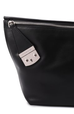 Женский клатч lock yourself DSQUARED2 черного цвета, арт. CLW0039/01500001 | Фото 3 (Размер: large; Материал: Натуральная кожа; Женское Кросс-КТ: Клатч-клатчи; Автоматизация состава: Проставлено; Автоматизация ТО: Проставлено)