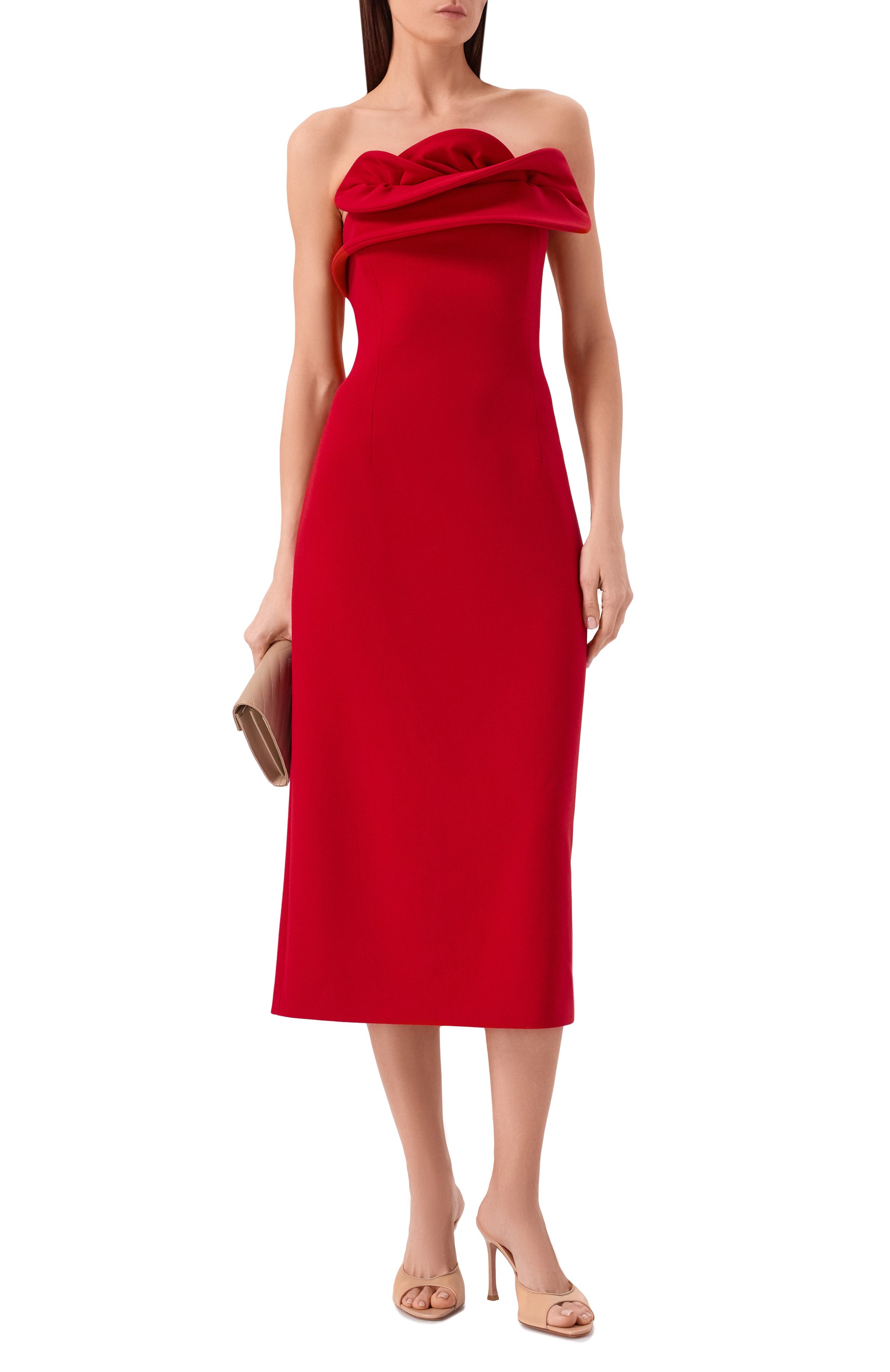 Текстильные мюли alexa 95 AMINA MUADDI бежевого цвета по цене 89250 руб., арт. ALEXA MESH SLIPPER 95/MESH, фото 3 Текстильные мюли alexa 95 AMINA MUADDI, арт. ALEXA MESH SLIPPER 95/MESH, фото 3