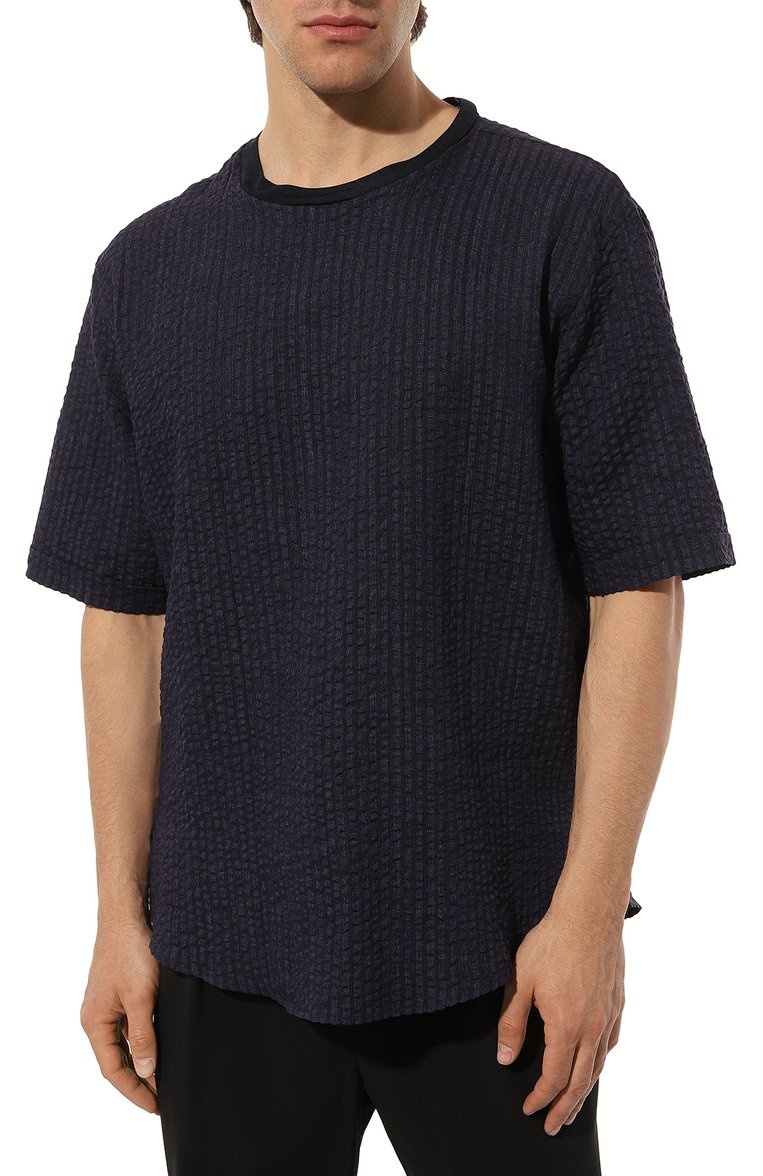 Льняная футболка GIORGIO ARMANI, арт. 2WGCCZ05/TZC09, фото 1