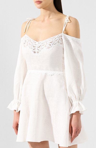 Льняное платье ERMANNO SCERVINO, арт. D344Q300LIK, фото 3