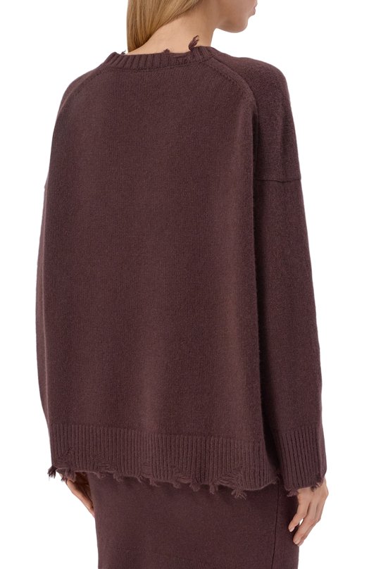 Кашемировый свитер Addicted MK896-1 Коричневый  MK896-1 Фото 4