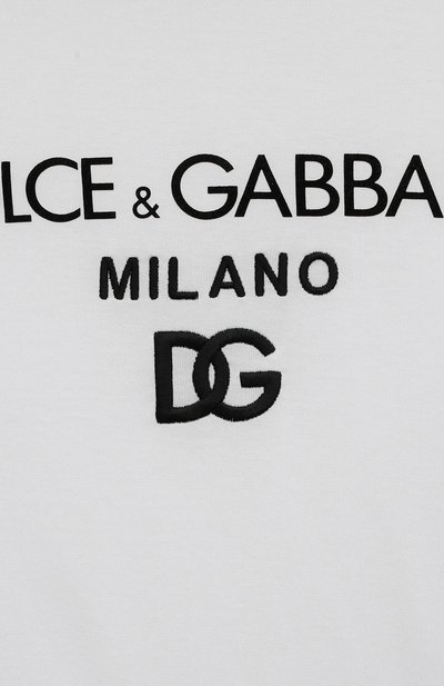 Хлопковая футболка DOLCE & GABBANA, арт. L4JTEY/G7E5G/2-6, фото 3