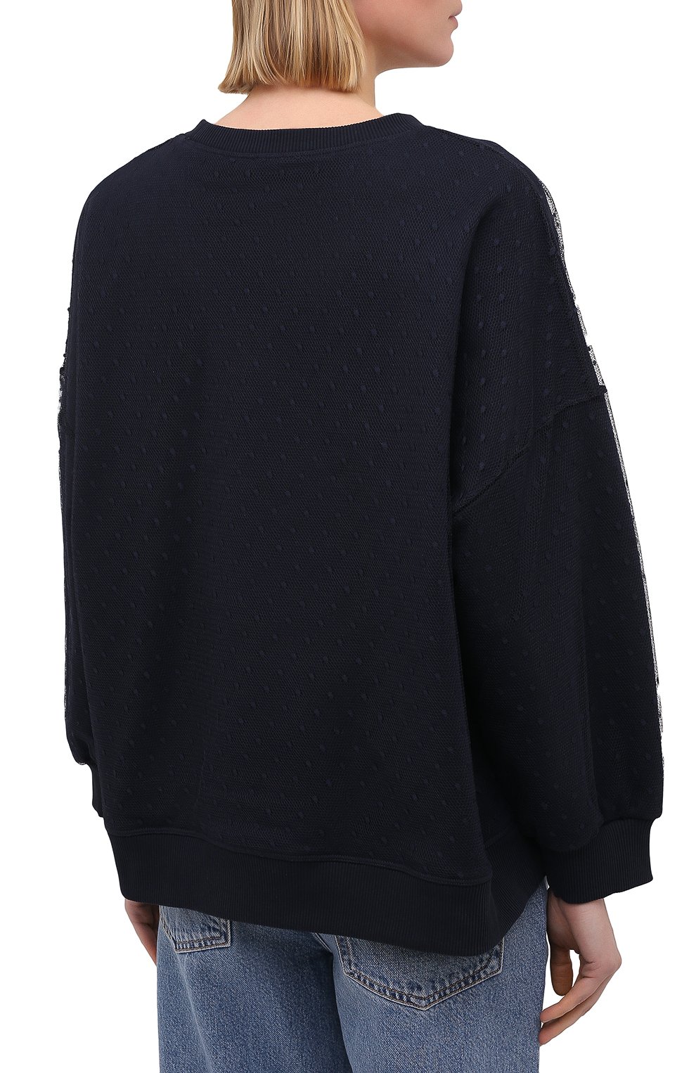 Хлопковый свитшот REDVALENTINO, арт. VR3MF05Z/5PF, фото 4