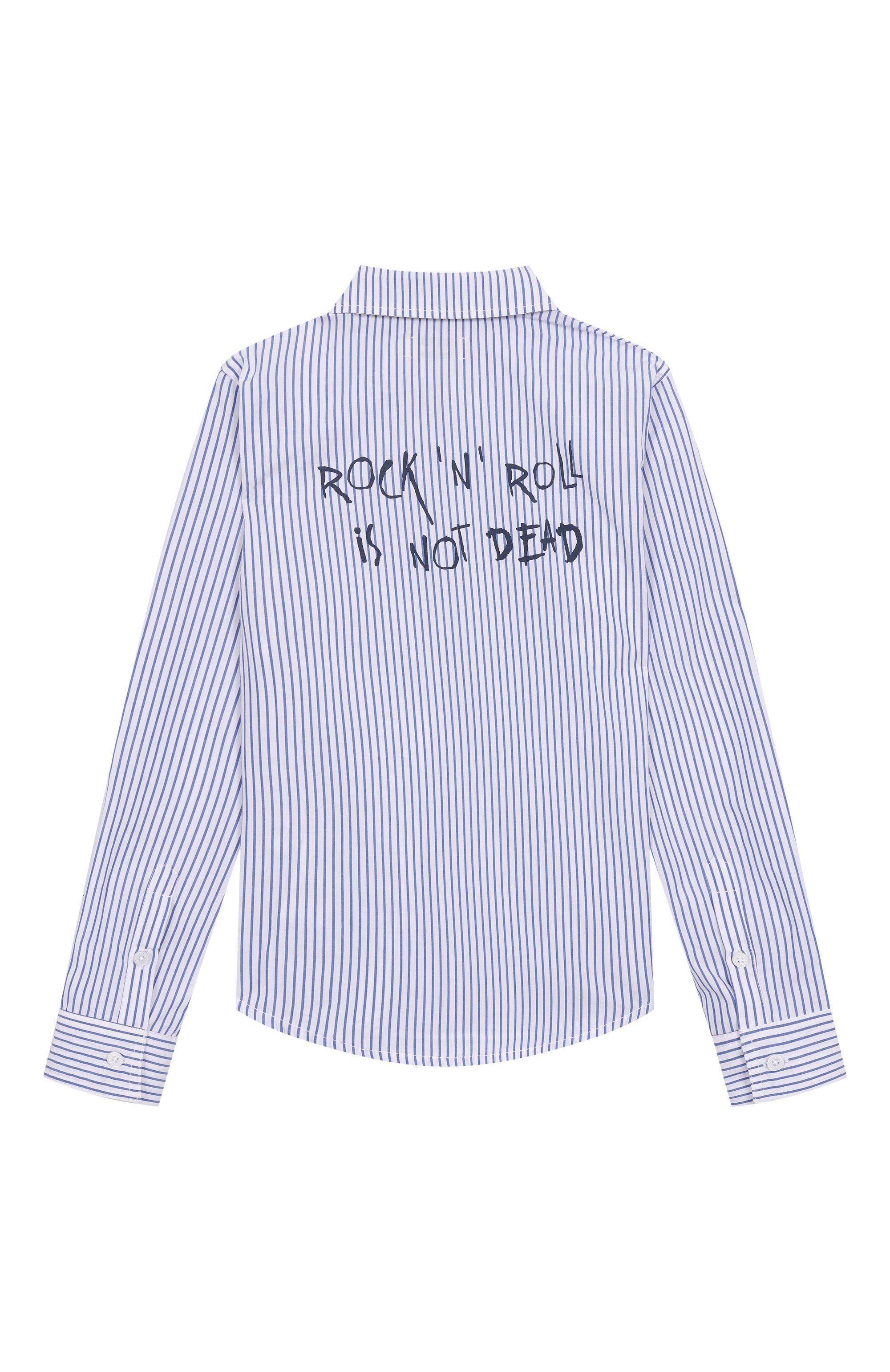 Хлопковая рубашка ZADIG AND VOLTAIRE, арт. X60378, фото 2