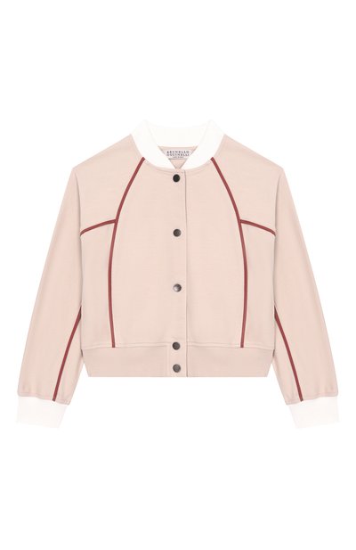 Хлопковый бомбер BRUNELLO CUCINELLI, арт. BH827E302A