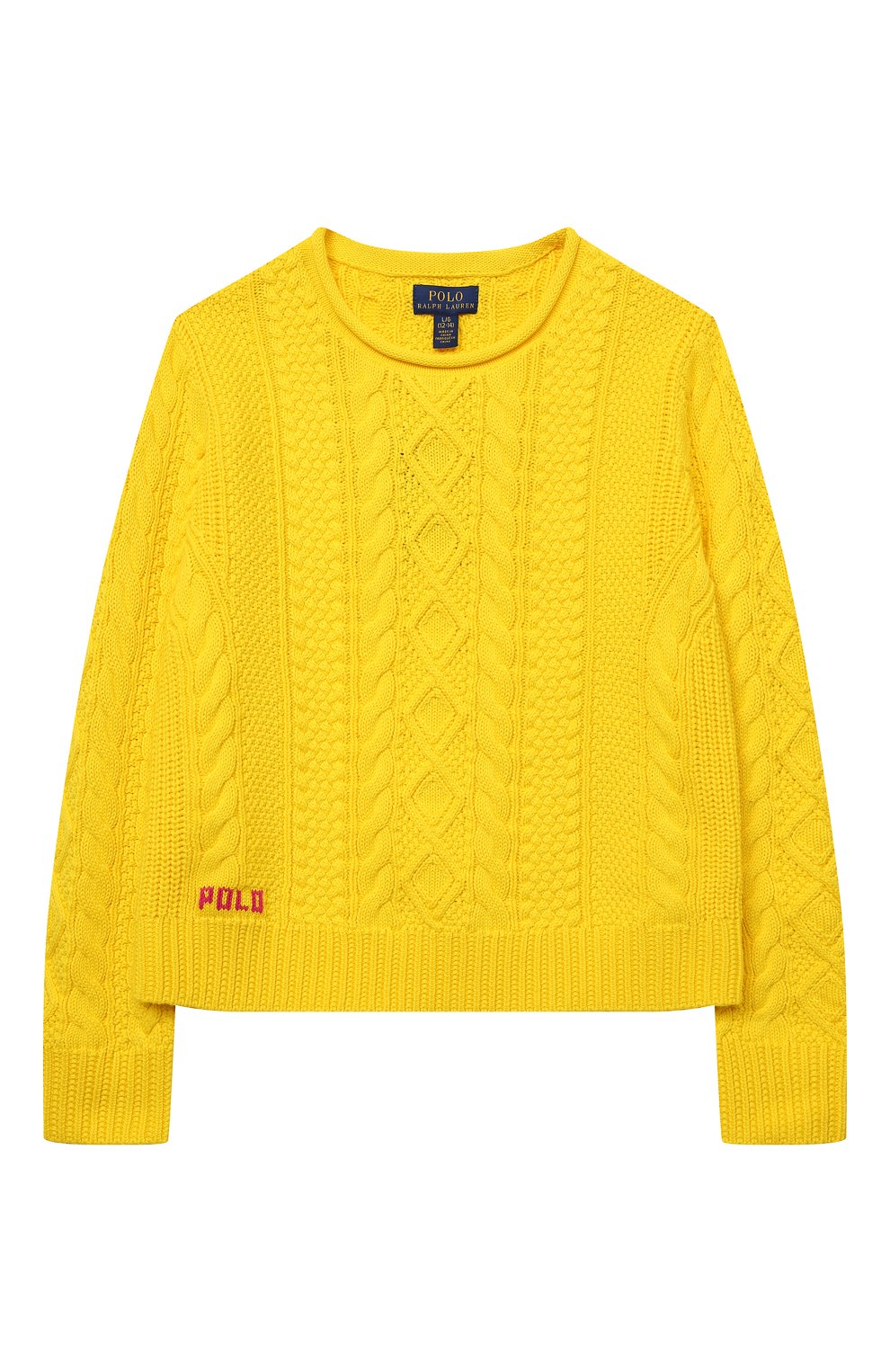 Хлопковый пуловер POLO RALPH LAUREN, арт. 313834968, фото 1