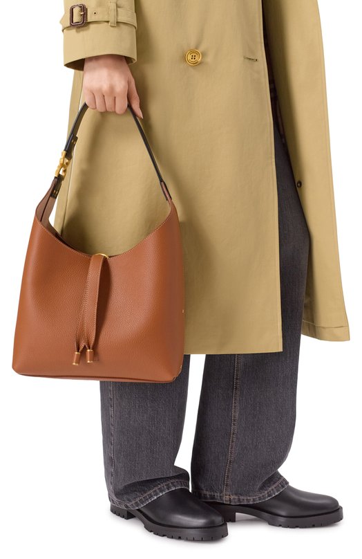 Сумка Marcie small Chloé CHC24AS629I31 Коричневый  CHC24AS629I31 Фото 2