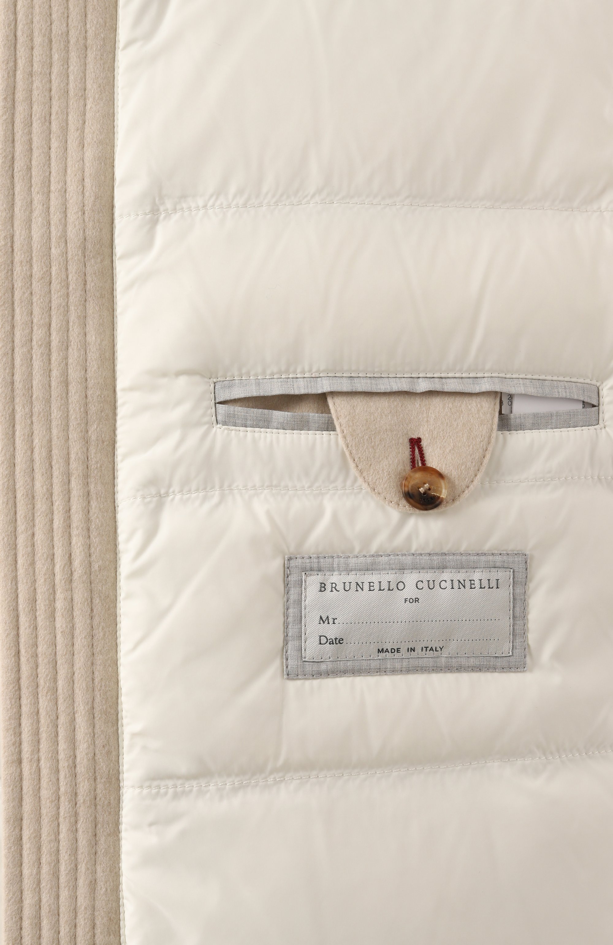 Пуховый жилет BRUNELLO CUCINELLI, арт. MM4631776, фото 6