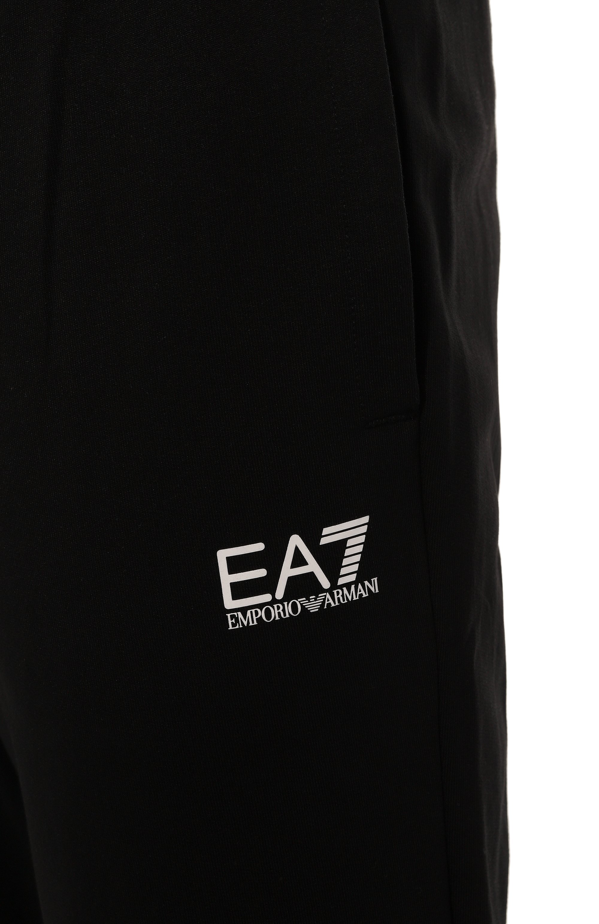 Хлопковый спортивный костюм EA7 черного цвета по цене 19950 руб., арт. 8NPV61/PJVRZ, фото 7 Хлопковый спортивный костюм EA7, арт. 8NPV61/PJVRZ, фото 7