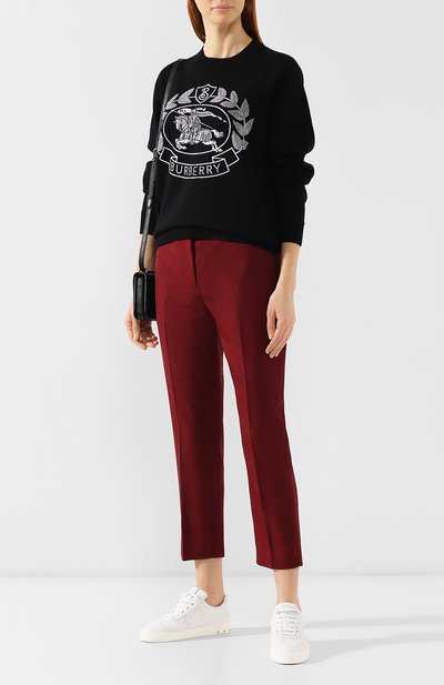 Шерстяной пуловер BURBERRY, арт. 8008334, фото 2