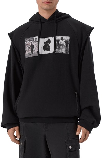 Хлопковое худи UNDERCOVER, арт. UC2E4803-2, фото 3