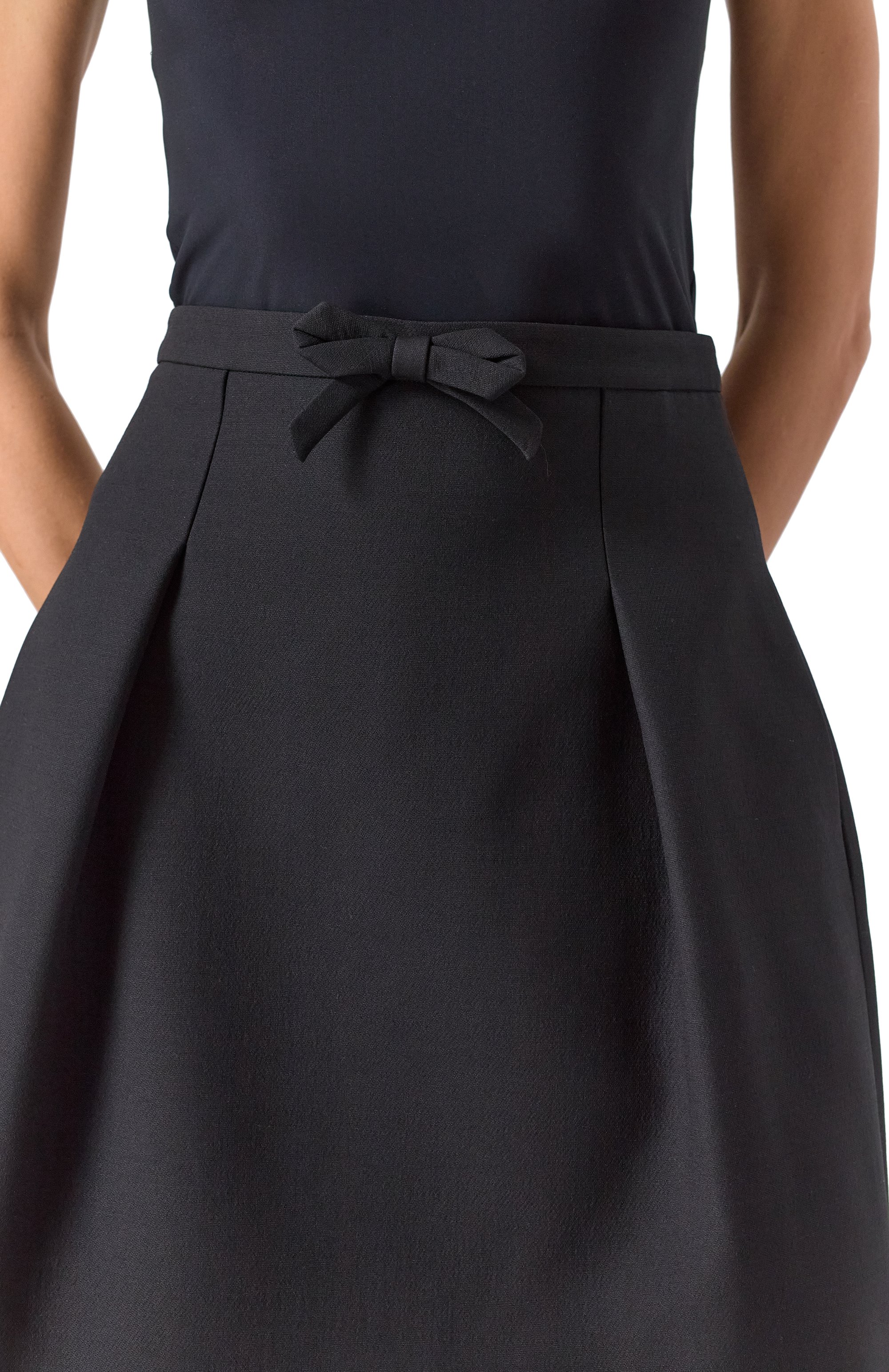 Юбка из шерсти и шелка VALENTINO, арт. 5B3RABH11CF, фото 5