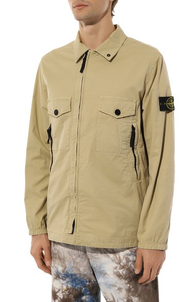 Хлопковая куртка STONE ISLAND, арт. 751510610, фото 3