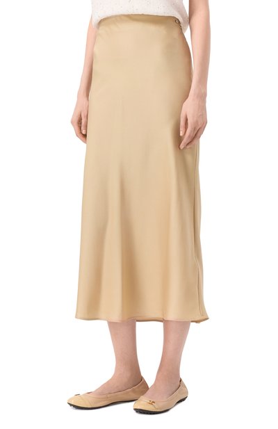 Атласная юбка BOSS, арт. 50522650, фото 3