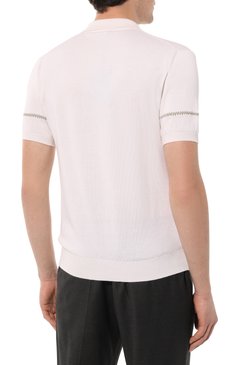 Поло из хлопка и шелка MVST, арт. MS56-2071-01G0, фото 4