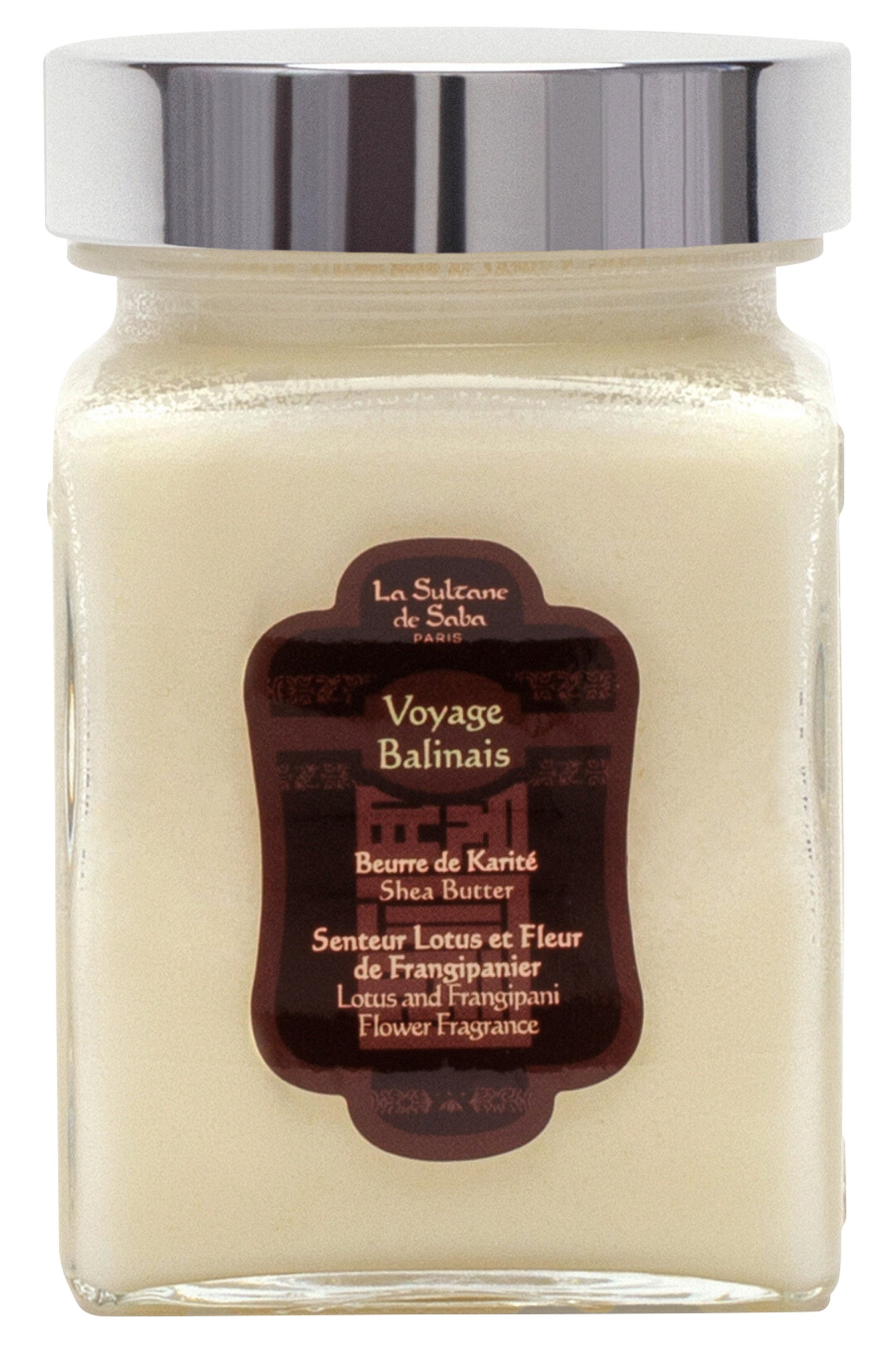 Масло карите для тела и волос «лотос и франжипани» (300ml) LA SULTANE DE SABA, арт. 3700448601896, фото 1