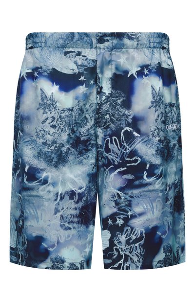 Мужские шорты из вискозы OFF-WHITE, арт. 0MCB092S26FAB004