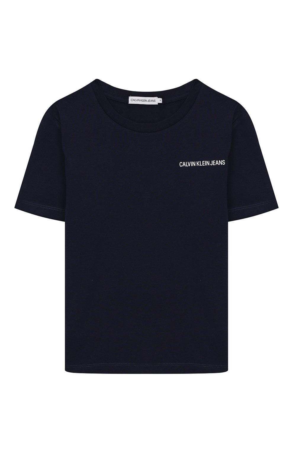 Хлопковая футболка CALVIN KLEIN JEANS KIDS, арт. IB0IB00273, фото 1