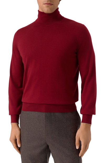 Водолазка из кашемира и шелка BRUNELLO CUCINELLI, арт. M2300103, фото 3