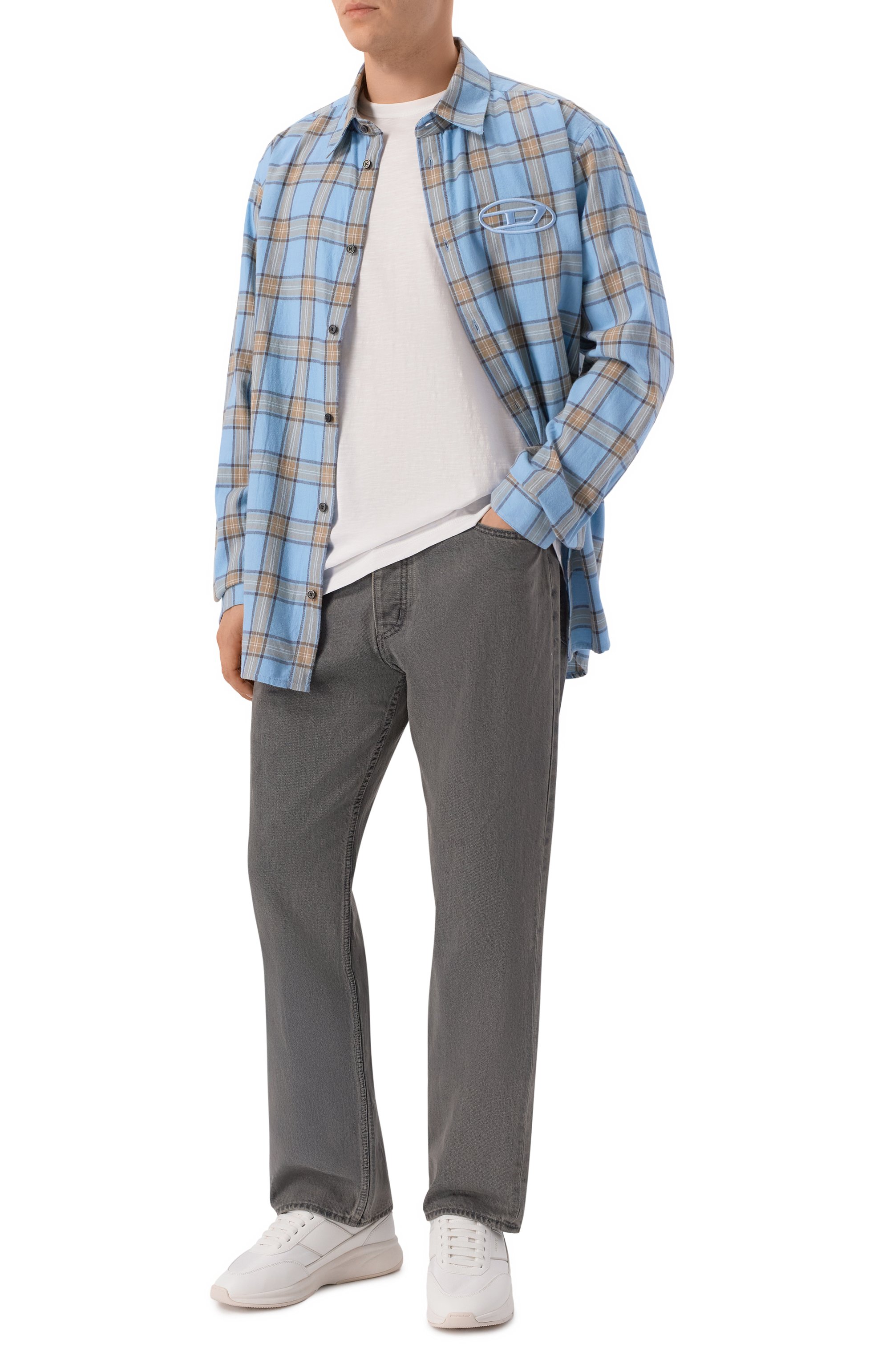 Джинсы nate HUGO BLUE серого цвета по цене 13600 руб., арт. 50547126, фото 2 Джинсы nate HUGO BLUE, арт. 50547126, фото 2