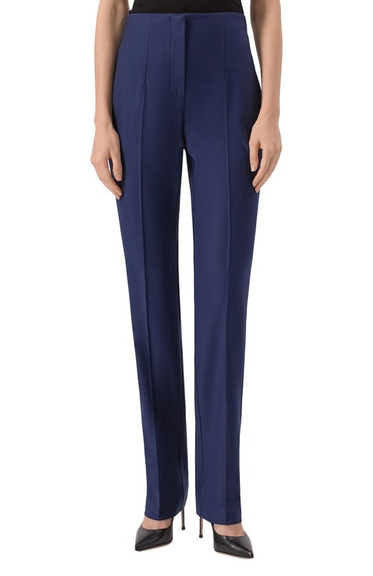 Шерстяные брюки Shervarli TR23-0002 Синий  TR23-0002 Фото 3