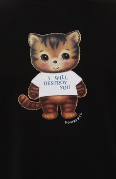 Мужская хлопковая футболка DOMREBEL черного цвета, арт. M DESTR0Y/TSHIRT | Фото 5 (Материал внешний: Хлопок; Длина (для топов): Стандартные; Рукава: Короткие; Принт: С принтом; Стили: Гранж; Мужское Кросс-КТ: Футболка-одежда; Кросс-КТ: Джерси)