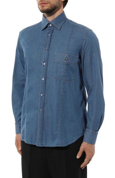 Джинсовая рубашка STEFANO RICCI, арт. MC006967/EX2706, фото 3