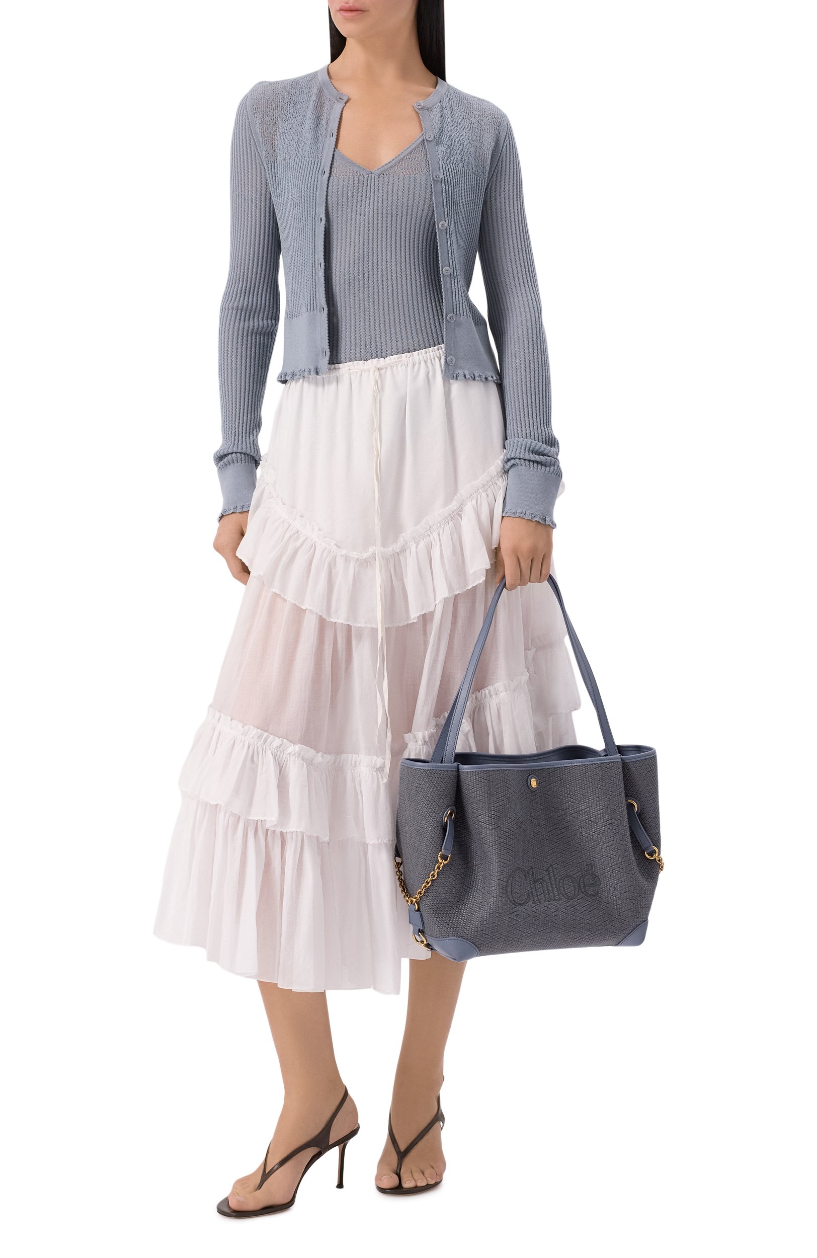 Сумка-тоут clover medium CHLOÉ, арт. CH26AS655S71, фото 3