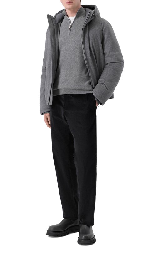 Кашемировая пуховая куртка Colombo GB00235/90775-10 Серый  GB00235/90775-10 Фото 2