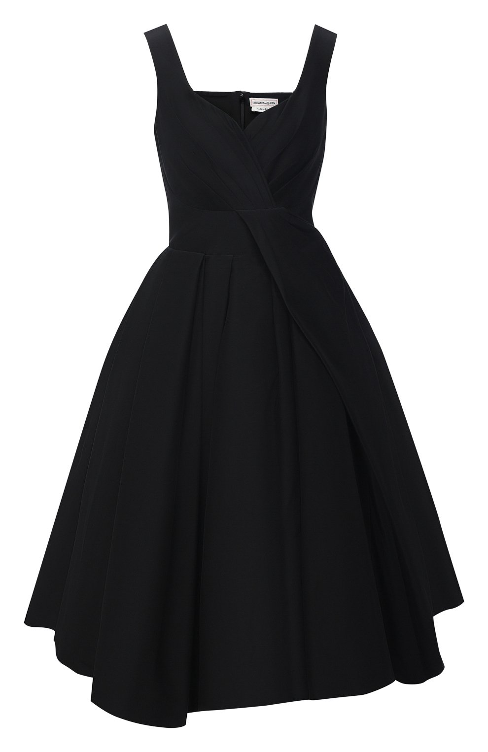 Платье из хлопка и шелка ALEXANDER MCQUEEN, арт. 643473/QEAA8, фото 1