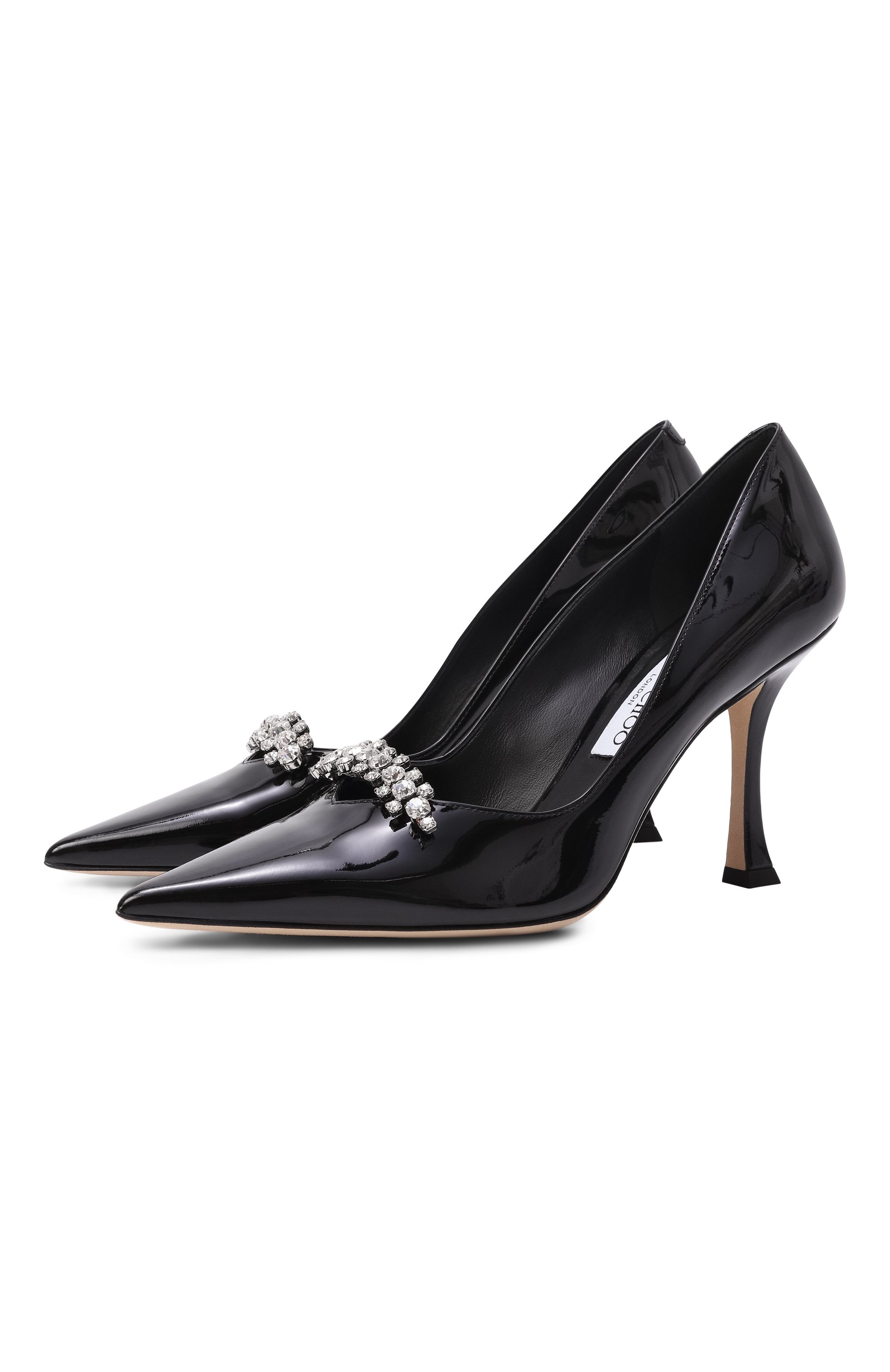 Кожаные туфли belinda 90 JIMMY CHOO, арт. BELINDAPUMP90PAT, фото 1