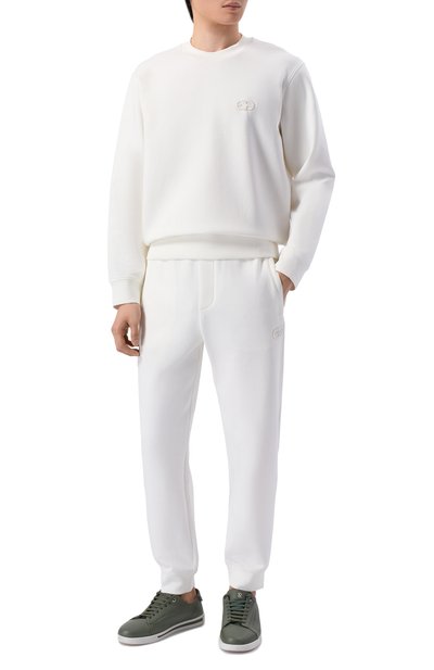Хлопковые джоггеры EMPORIO ARMANI, арт. EM004539/AF10013, фото 2