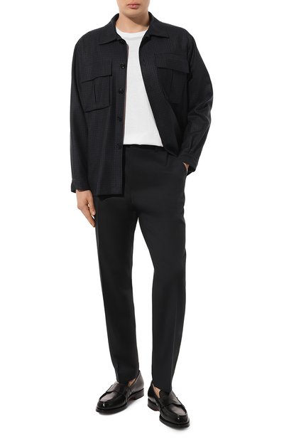 Шерстяные брюки BOSS, арт. 50469169, фото 2