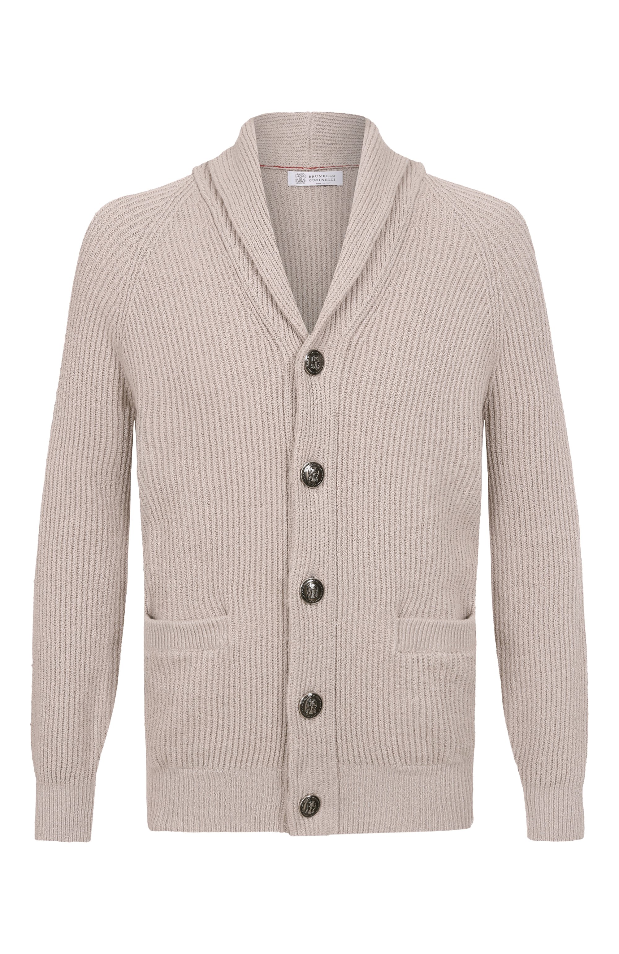 Хлопковый кардиган BRUNELLO CUCINELLI, арт. MNI708606, фото 1