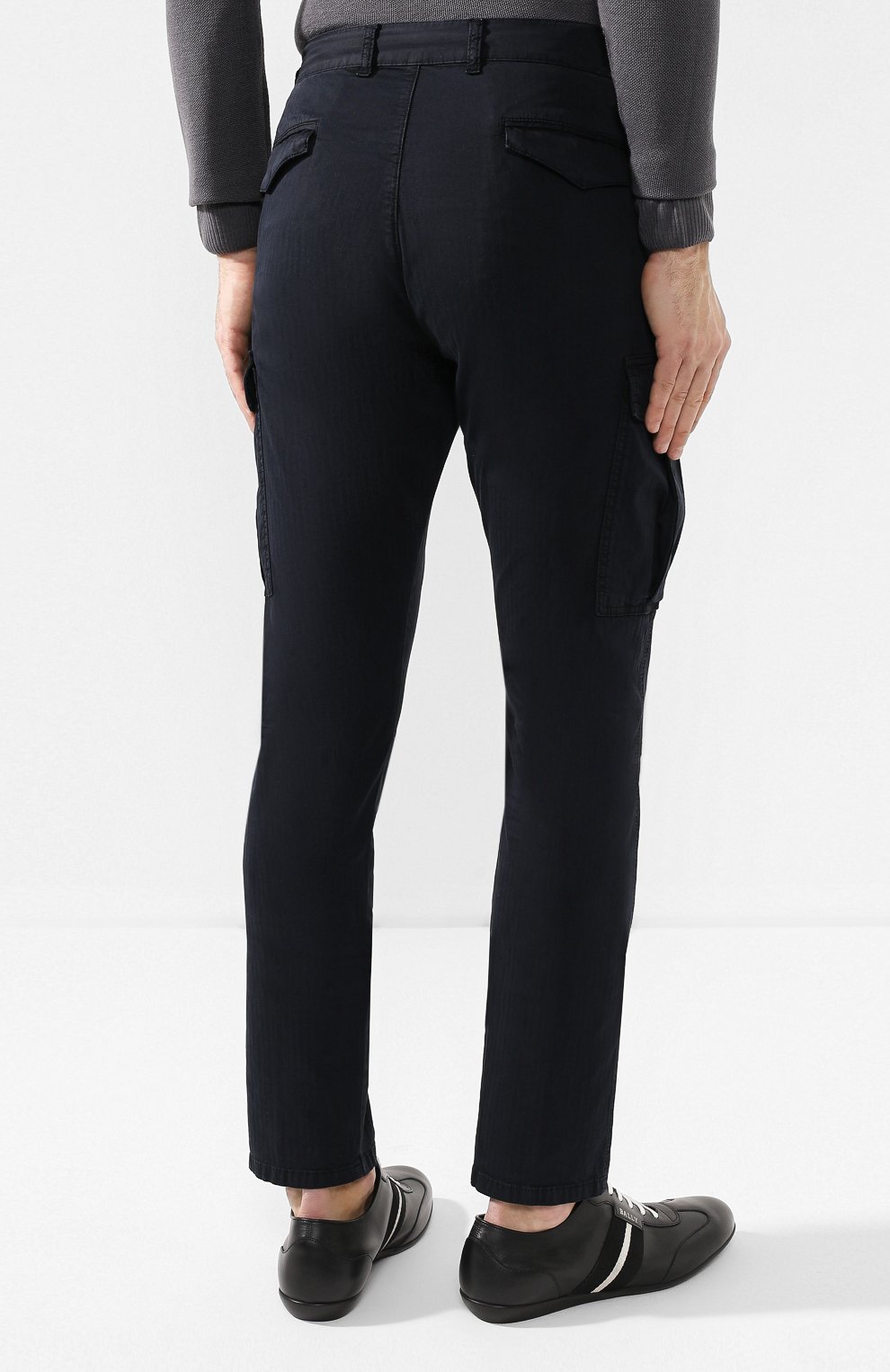 Хлопковые брюки-карго ELEVENTY PLATINUM, арт. 979PA0314 PAN27016, фото 4