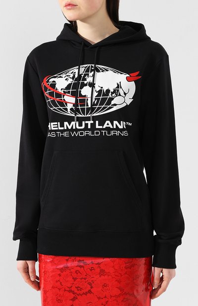 Хлопковое худи HELMUT LANG, арт. J01KW507, фото 3