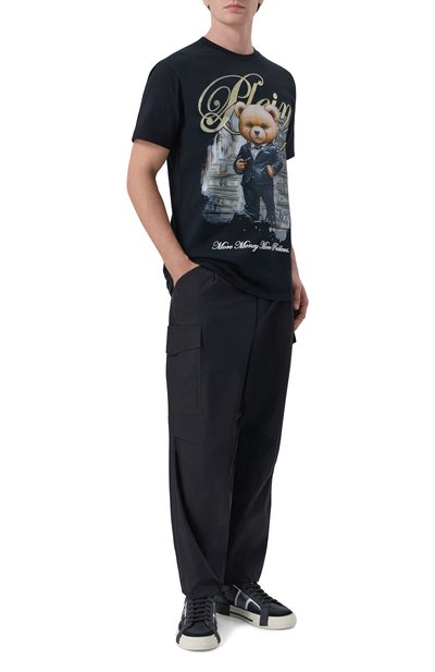 Хлопковая футболка PHILIPP PLEIN, арт. SAFC MTK8896 PJY002N, фото 2