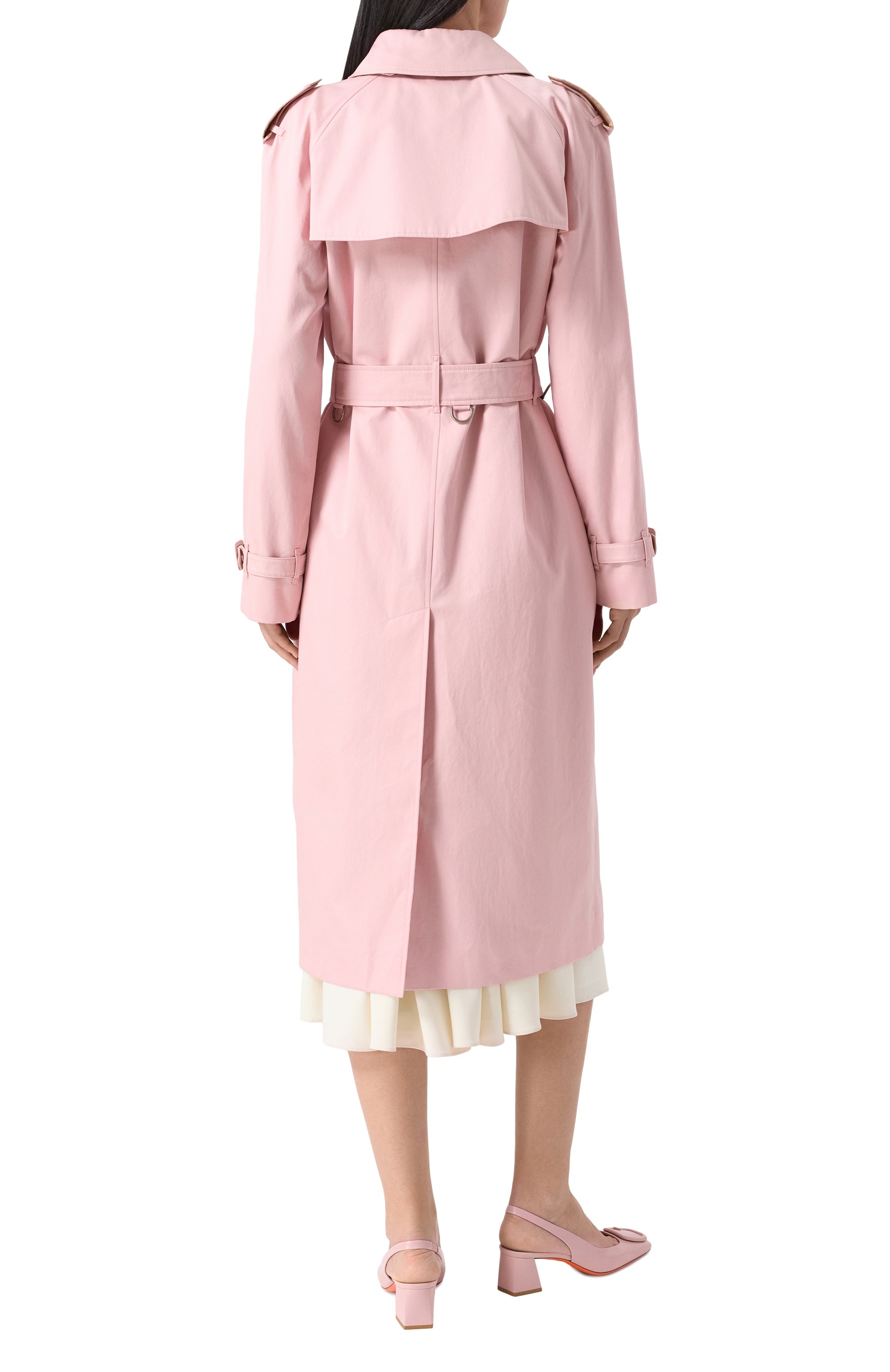 Хлопковый тренч BURBERRY, арт. 8066251 B5664, фото 4