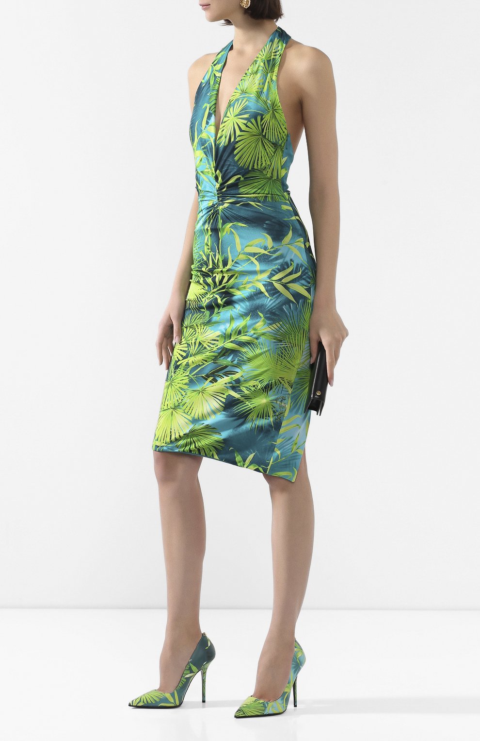 Кожаные туфли VERSACE, арт. DST022P/DV71, фото 2