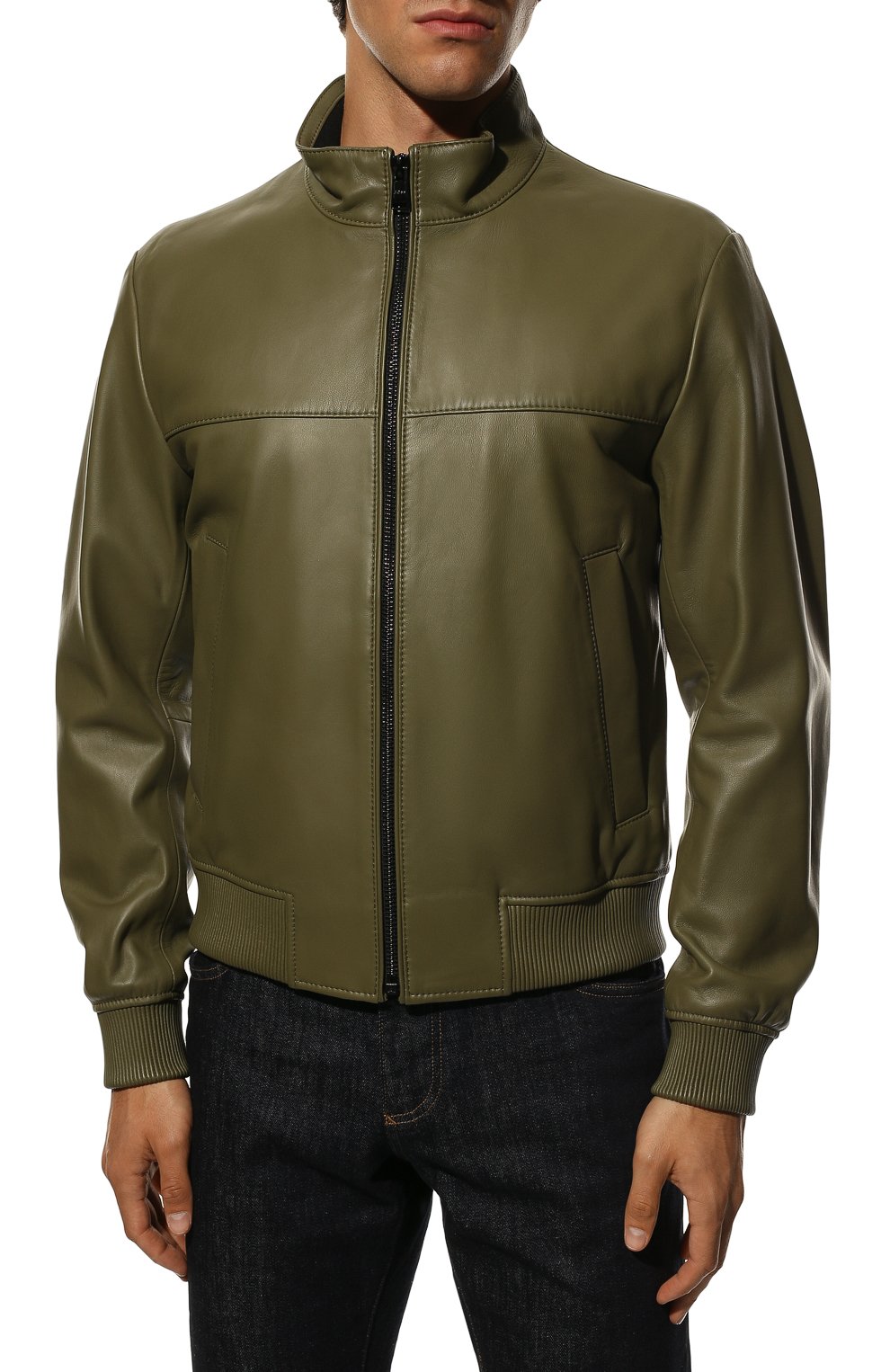 Кожаная куртка BOSS, арт. 50476787, фото 3