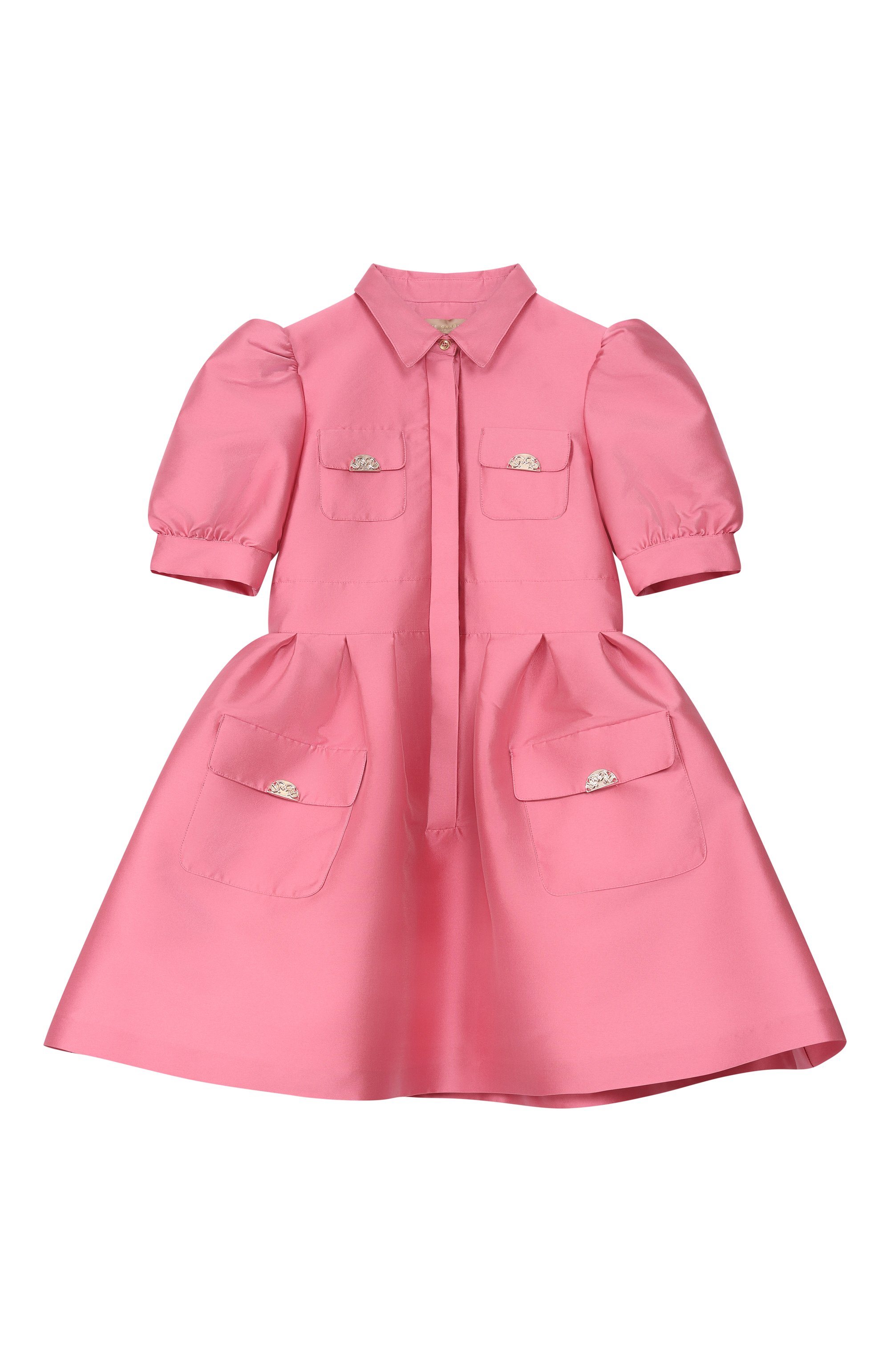 Платье ELIE SAAB JUNIOR темно-розового цвета по цене 79950 руб., арт. EFAB119/TS0807, фото 1 Платье ELIE SAAB JUNIOR, арт. EFAB119/TS0807, фото 1