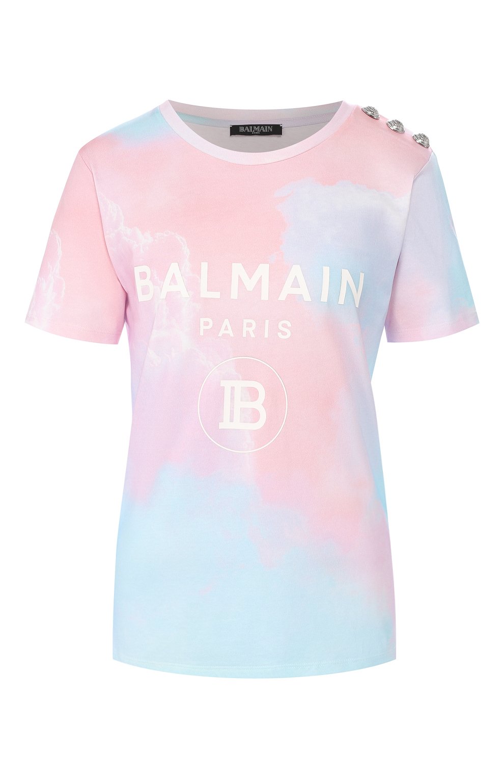 Хлопковая футболка BALMAIN, арт. SF01502/I312, фото 1