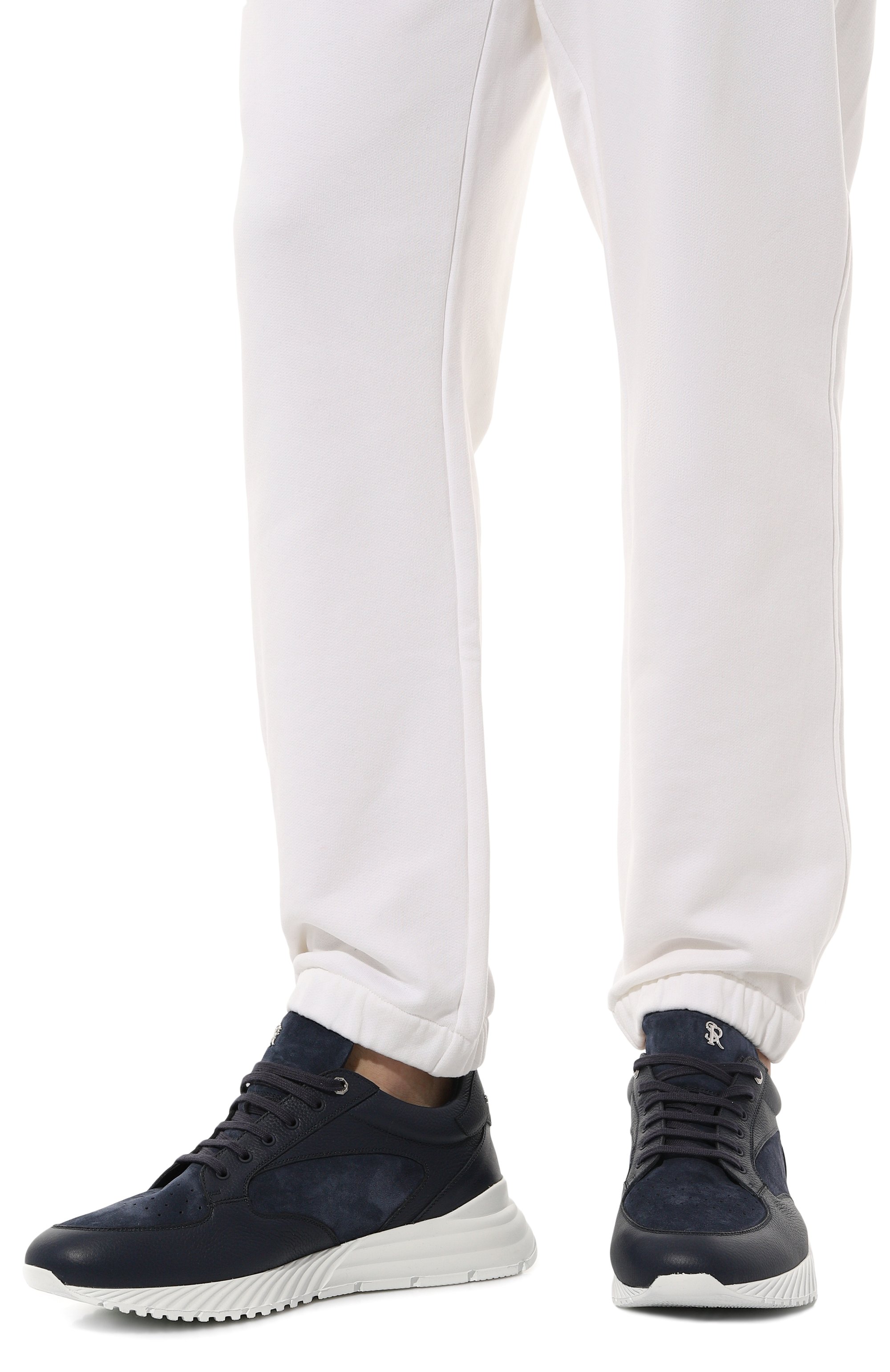 Кожаные кроссовки STEFANO RICCI, арт. UF689G5203/MRSDPV, фото 3