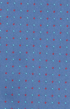 Мужской шелковый галстук BROUBACK синего цвета, арт. TIE 8CM/SS24 | Фото 4 (Материал сплава: Проставлено; Материал: Текстиль, Шелк; Нос: Не проставлено; Принт: С принтом)