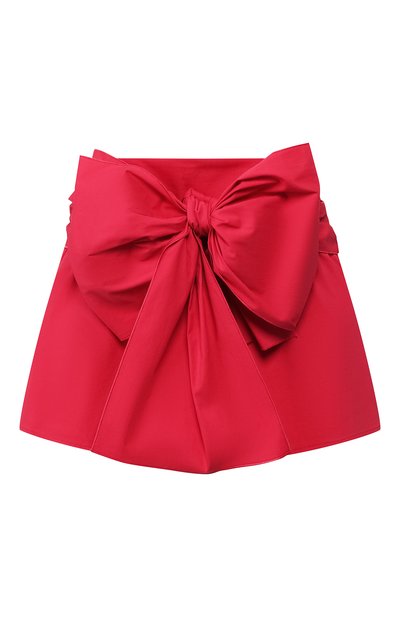 Женские хлопковые шорты REDVALENTINO, арт. TR0RFD00/0VU