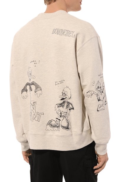 Хлопковый свитшот DOMREBEL, арт. M QUACK SWEATHSHIRT/SWEATSHIRT, фото 4