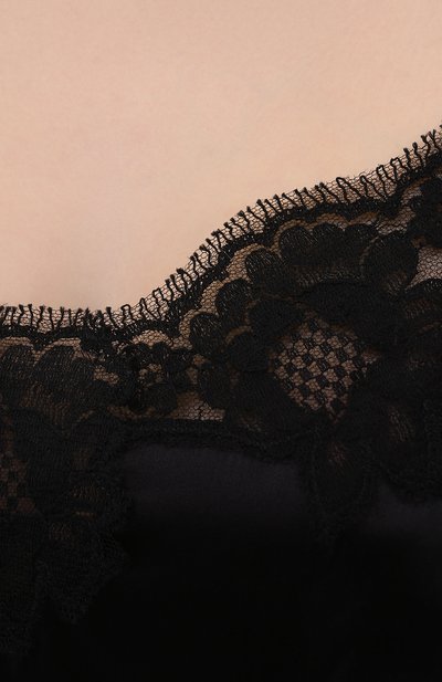 Шелковая сорочка с кружевной отделкой DOLCE & GABBANA, арт. 0122/06A00T/FUADG, фото 5